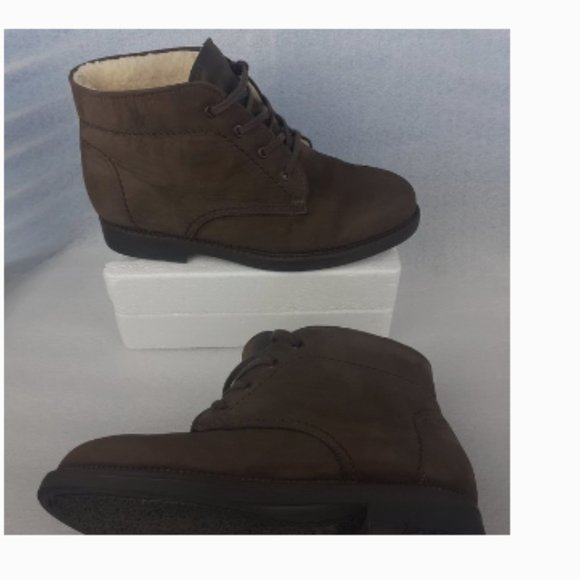 PAJAR Made in Italy WATERPROOF LEATHER SHEEPSKIN Arctic Shearling Boot men10.5us - Picture 5 of 5